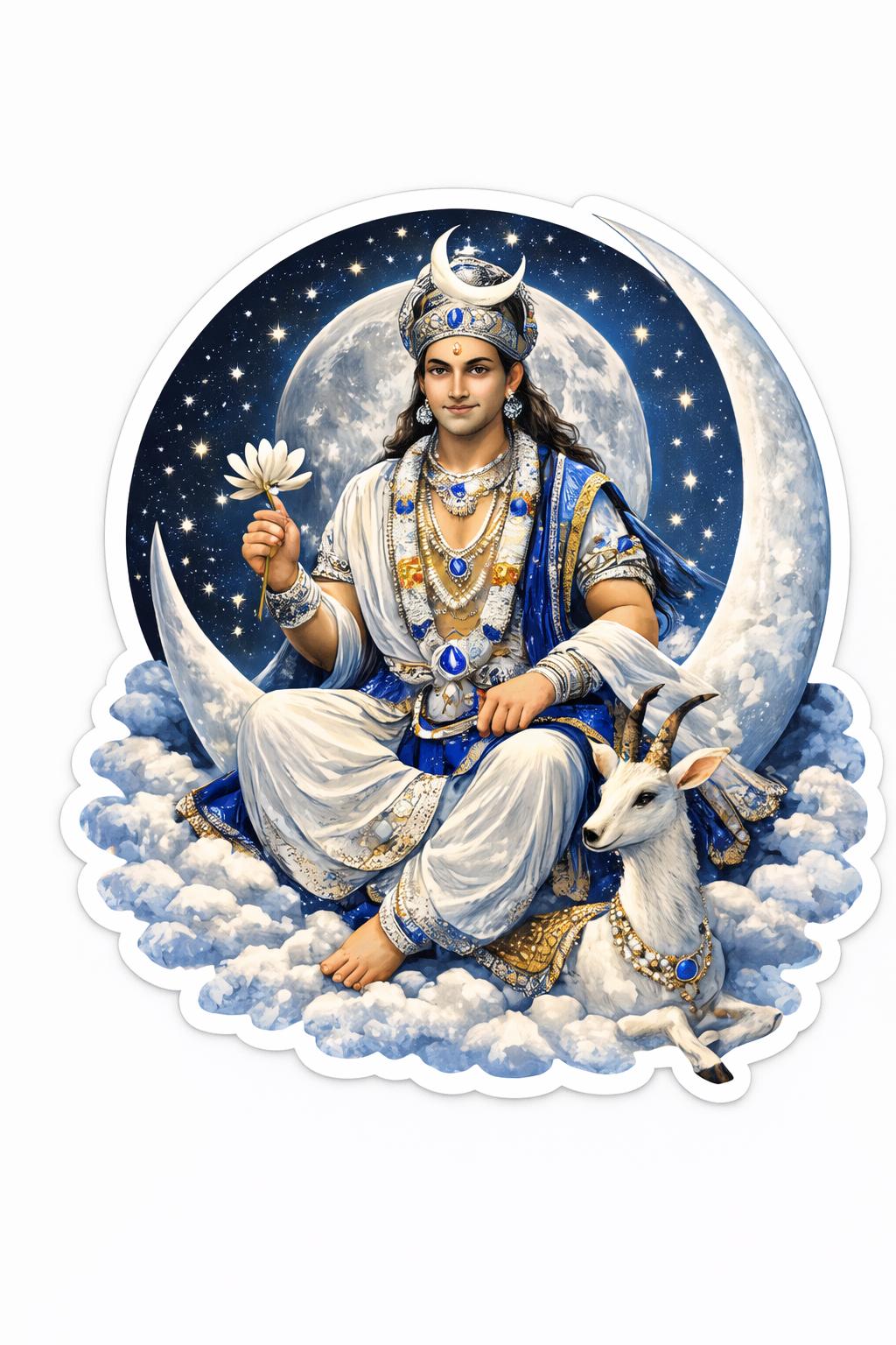 Moon – Chandra deity