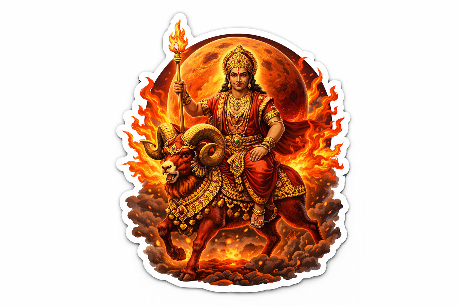 Mars – Mangal deity